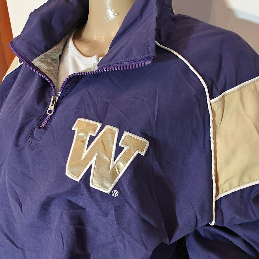 Washington Huskies Purple Pullover Windbreaker Ja… - image 3